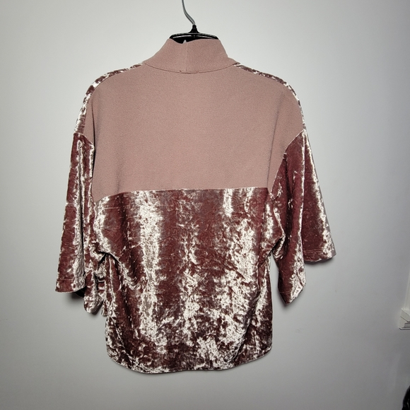 Pink /dusty rose flowy cardigan - Picture 4 of 4